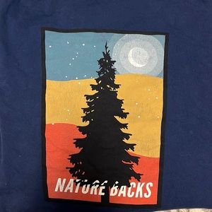 Small Long Sleeve Nature Back Shirt